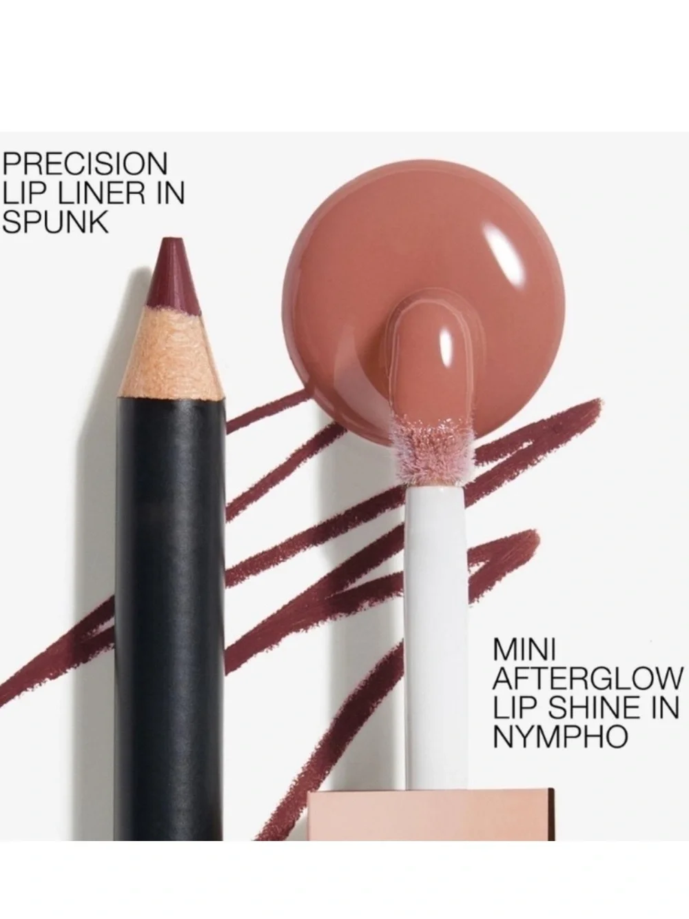 NARS LIMITED EDITION LINE & SHINE LIP DUO;—SPUNK / NYMPHO